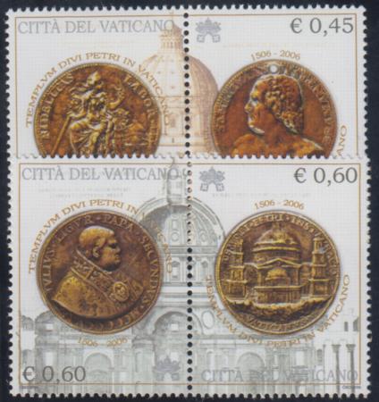 Vatican 1332 - 1333 NH Set of Pairs