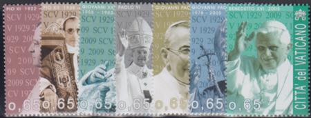 Vatican 1403 - 1409 NH Set