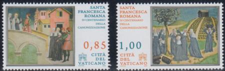 Vatican 1413 - 1414 NH Set