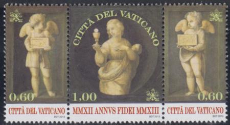 Vatican 1517 NH Strip of 3