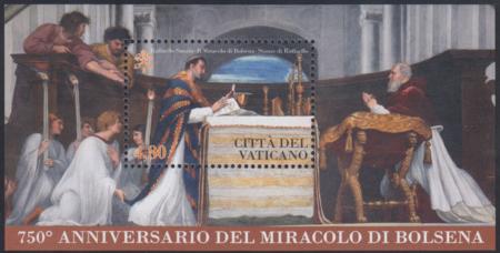 Vatican 1518 NH Souvenir Sheet