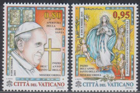 Vatican 1608 - 1609 NH Set