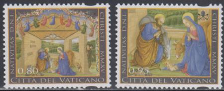 Vatican 1610 - 1611 NH Set