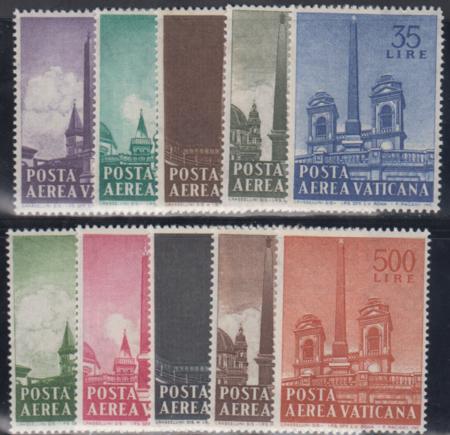 Vatican C35 - C44 NH Set