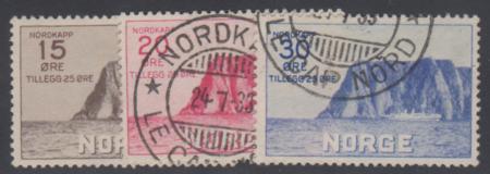 Norway B1-3 VF - XF Used set cv $196