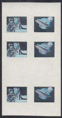 Bhutan 1101 Hologram Used in the Production of Bhuton Souvenir Sheets - Proof without Color cv $350