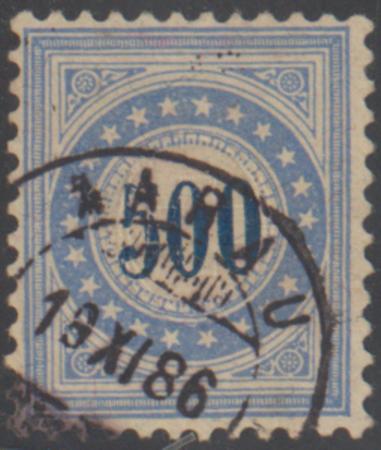 Switzerland J14a Used F - VF Granite Paper, Inverted frame, Type II cv $350