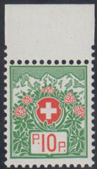 Switzerland S11a F - VF Mint NH Swiss Cert