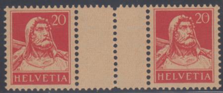 Switzerland SBK S39z NH XF Grilled Paper - Pristine and Signed