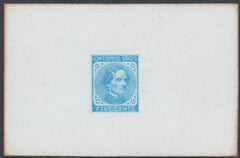 US CSA 6DPa Light Blue Die Proof on Glazed Card; Pristine + Fresh, PF Cert cv $2,500