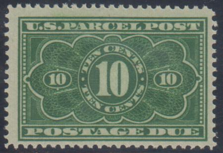 US JQ4 Parcel Post Fine Mint NH Pristine cv $290