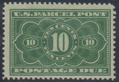 US JQ4 Parcel Post Fine Mint NH Pristine cv $290