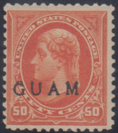 US Possessions - Guam 11 F + Mint LH cv $350