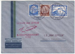 Germany 1932 8th So. Am. Flight  with C36, Official Airmail Envelope