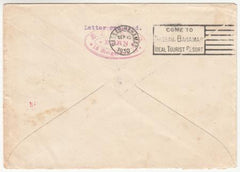 Liechtenstein 1930 Bremen Catapult Flight Cover to Bahamas