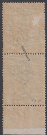 Libya 35 var. Ave - F Mint LH Pair, One Without Overprint, New Issue Signature cv $2,900