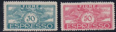 Fiume E2 - 3 Fine - VF Mint NH - Beautiful Designs - cv $125