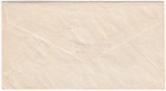 US  1935 FDC with 768a, Cross Gutter Block on Monarch Sized Cacheted Cover