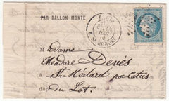 France Ballon Monte:Le "Tourville" VF  Paris  (du) Lot