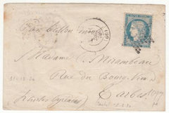 France Ballon Monte: Le "Newton" cover Paris Tarre Backstamp