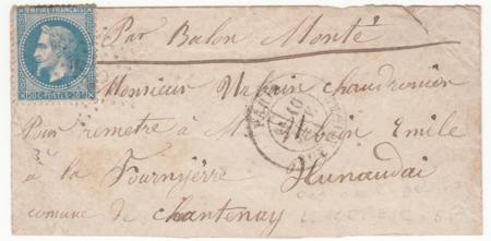 France Ballon Monte: Le "Kepler" cover, trimmed