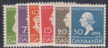Denmark 246 - 251 NH cv $87