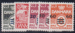 Denmark Faroe Islands 2 - 6 VF No Gum Pristine cv $540