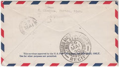Brazil 1930 Home Flight with 5,000Rs on 20,000Rs Zeppelin Stamp