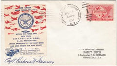 US 1954 Air Show Cover with C47 Signed by Pilot Richard N. Swenson