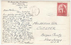 Mexico 1936 1936 B&W PPC of bullfighting, Signed by Salvador Dali