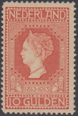 Netherlands 101 F - VF Mint NH Pristine OG cv $1,500