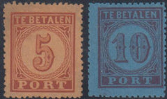 Netherlands J1 - 2 F - VF Mint LH OG, Fresh cv $222.50