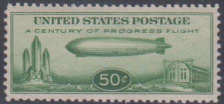 US C18 Airmail VF - XF Mint NH cv $85