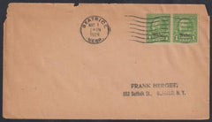 US 669 - 672 First Day Cover - Beatrice of O'Dell, NE on F. Herget Envelopes