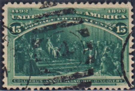 US 238 Early Commemoratives VF + Used cv $72.50