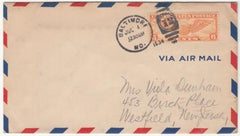 US 1934 C19 on First Day of 6c Airmail Rate