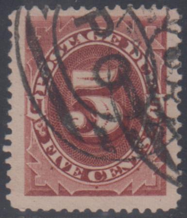 US J18 Postage Dues VF - XF Used Jumbo - Deep Rich Color cv $62.50++