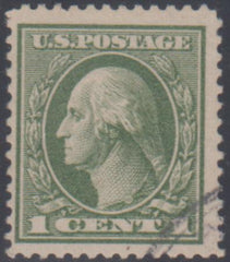 US 536 Washington / Franklin F - VF Used Light Cancel cv $35