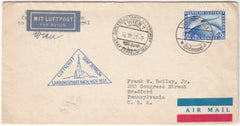 Germany 1931 Austria Zeppelin Flight with C38