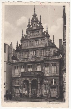 Germany 1930 Muenster  Zeppelin Flight on lovely PPC