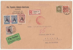 Germany 1926 Oversized Hamburg - Bogota SCADTA Commercial Cover