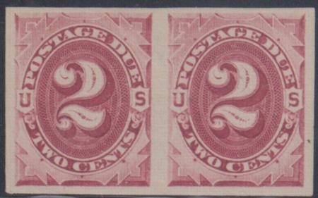 US J23Pa4 Postage Dues VF Hinged - PF Cert cv $425