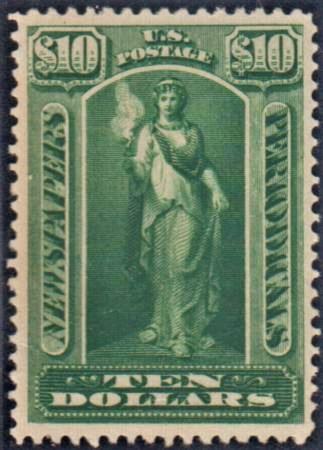US PR122 Newspaper VF - XF NH cv $135