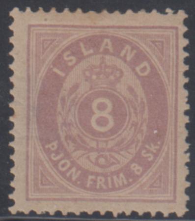 Iceland O2 VF LH Nielsen Cert cv $650