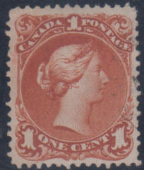 Canada 22a F - VF + Used Barely Postmarked