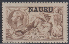 Nauru 13 VF Mint LH Medium Brown cv $80