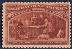 Us 239 Early Commemoratives F - VF Mint NH Fresh - Rich Color cv $675
