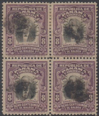 US Possessions - Canal Zone 29 Possessions VF Used Block cv $82.50