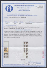 US 4125i Error VF Mint 2 Error Pairs in Partial Pane - 2018 PFC