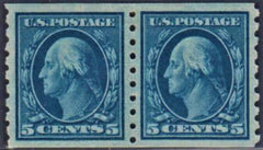 US 396 Washington / Franklin XF - Sup Mint Hinged New PFC - Graded XF - S 95 Beautiful! cv $350